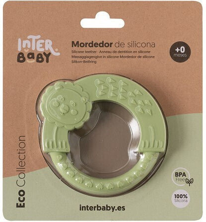 Interbaby Teething Ring BPA Free made of Silicone for 0 m+