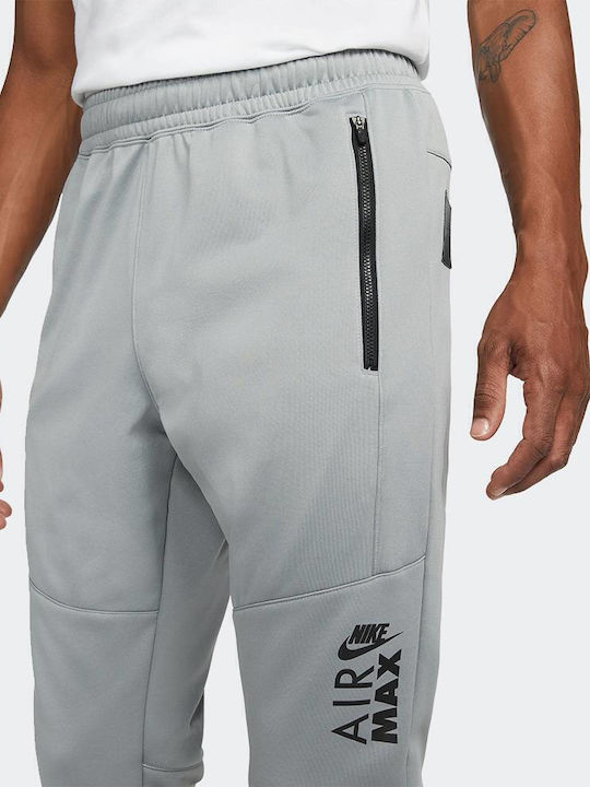 Sweatpants Glossy with Elastic Gray
