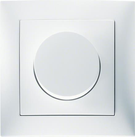 Hager S.1 Dimmer-Schalterplatte Leuchtend in Weiß Farbe 11378989
