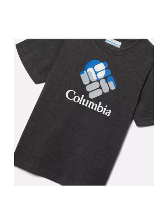 Columbia Kinder-T-Shirt Blau