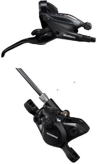 Shimano Set of Hydraulic Bike Disc Brakes ST-EF505-7R/BR-MT200 R