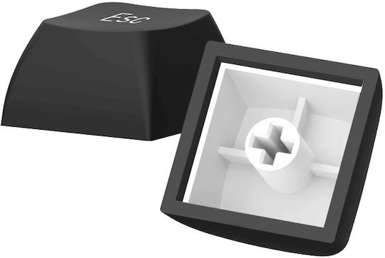 Redragon A132 Keycap CSA PBT Black / White