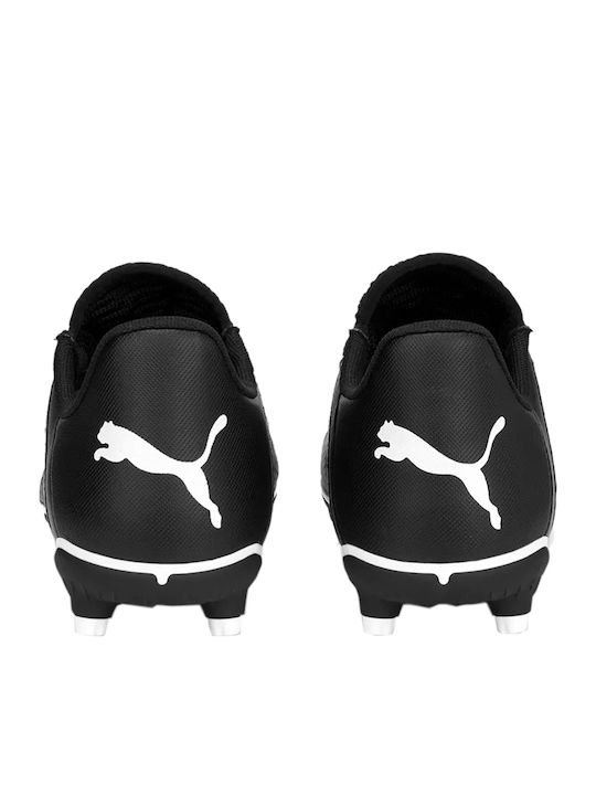 Future Play FG/AG Kids Soccer Cleats & Shoes with Molded Outsole Black / White