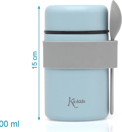 Kiokids Termos pentru Mâncare pentru Bebeluși Oțel inoxidabil 500ml