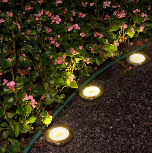 Spot Light Καρφωτό Ηλιακό Φωτιστικό 0.5W με Ψυχρό Λευκό Φως 6000K IP44