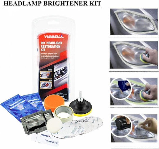 Visbella DIY Headlight Set Restaurare și Clarificare a Farurilor Auto 21542