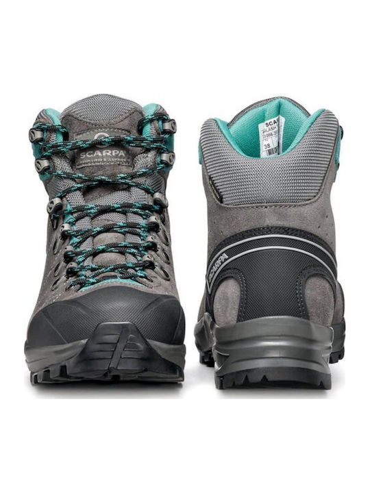 Scarpa Kailash Trek GTX Pentru Femei Încălțăminte De Drumeție Tip Botine Impermeabile Cu Membrană Gore-Tex Gri