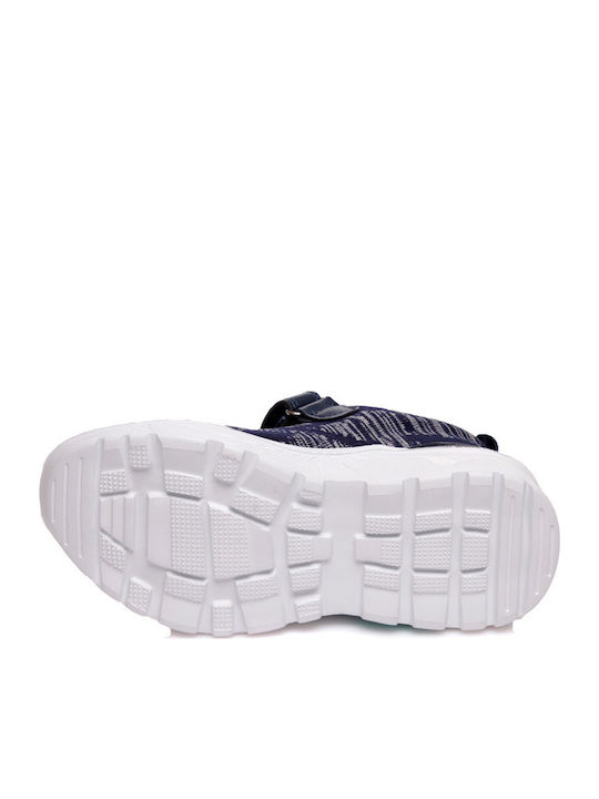 Παιδικά Sneakers με Σκρατς Μπλε
