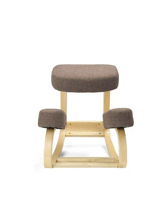 Office Stool Brown 50x27x39cm