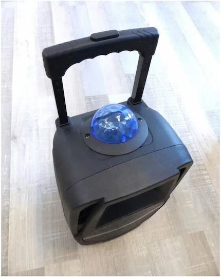 Inovalley Караоке Система с Микрофон с Кабел и Светлинни Ефекти KA116BOWL S7141404 Черен