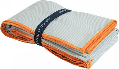 Greenwich Polo Club 3754 Πετσέτα Σώματος Microfiber Γκρι 180x90εκ.