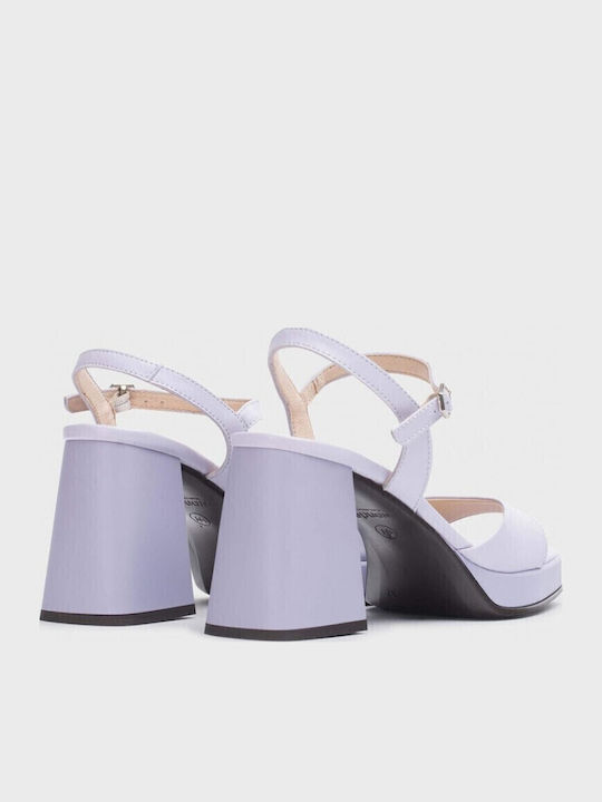 -P Sandalen Lila