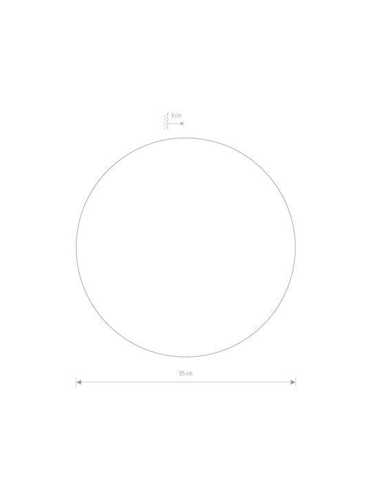 Nowodvorski Ring Πλαφονιέρα 35εκ. LED