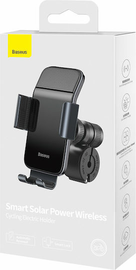 Baseus Miracle Bicycle Mobile Phone Holder with Built-in 150mAh Solar Panel