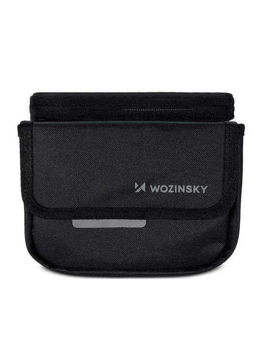Wozinsky Τσαντάκι Σχάρας Ποδηλάτου Τριπλό 1.5lt Μαύρο