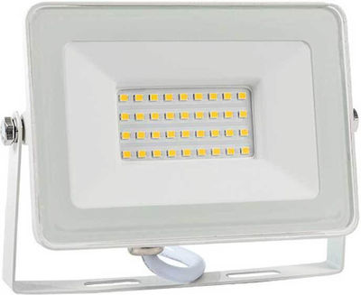 Elmark Vega Wasserdicht LED Flutlicht 30W Natürliches Weiß 4000K IP65