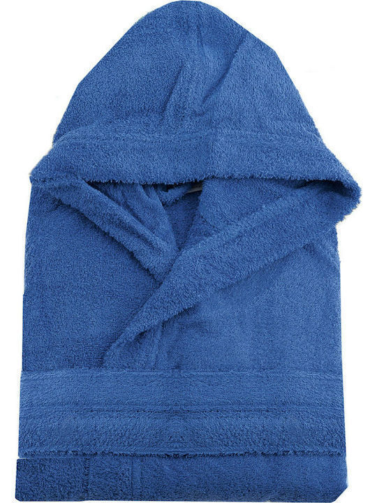 Dimcol Νο4 1320910405100022 Kids Swimming Bathrobe Blue