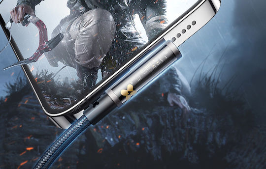 Mcdodo Braided USB-A to Lightning Cable 12W Μαύρο 1.2m (CA-3510)