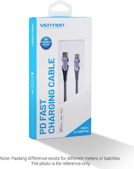 Vention Geflochten USB-C zu Lightning Kabel Lila 2m (TACVH)