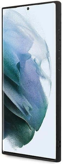 Guess Metal Logo Back Cover Δερματίνης / Πλαστικό Καφέ (Galaxy S23 Ultra)