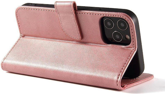 Hurtel Magnet Elegant Wallet Synthetic Leather Pink (Redmi Note 11 Pro+ 5G)