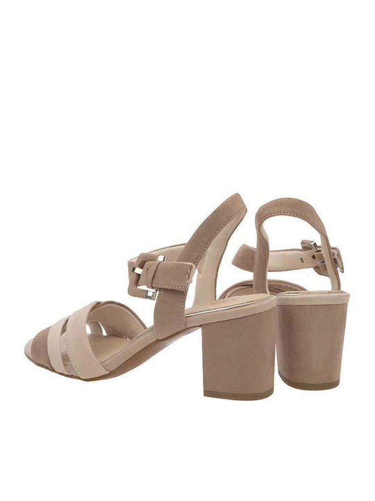 Sandalen Nude