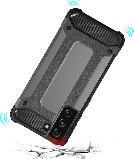 Hurtel Hybrid Armor Back Cover Plastic Albastru (Galaxy S23+)