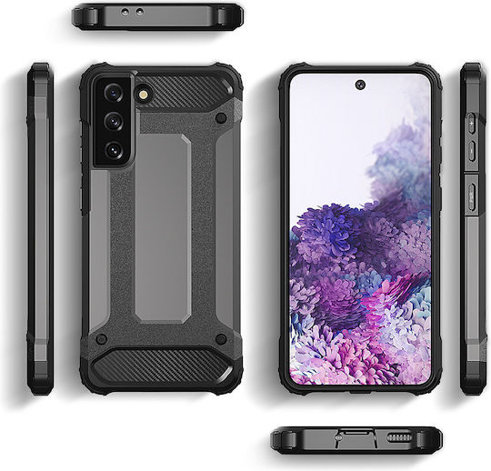 Hurtel Hybrid Armor Back Cover Plastic Albastru (Galaxy S23+)