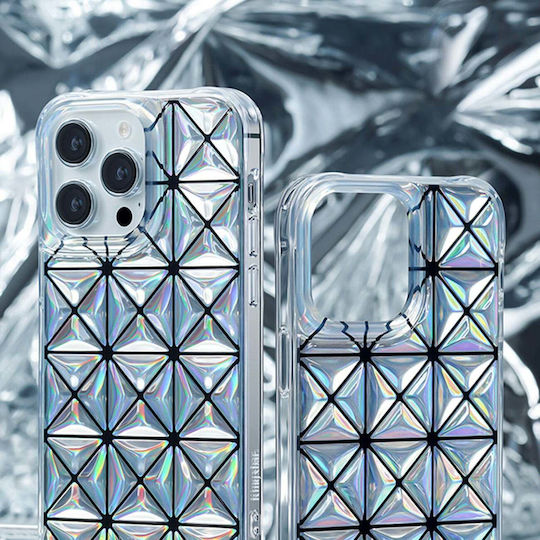 Kingxbar Miya Задна корица Пластмаса Бял (iPhone 14 Plus)