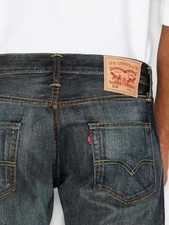 504 Trousers in Regular Fit Navy Blue