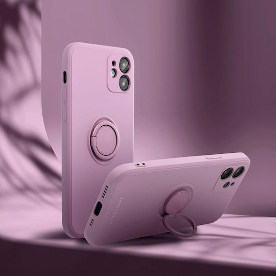 Roar Amber Back Cover Silicone Purple (iPhone 14 Plus)