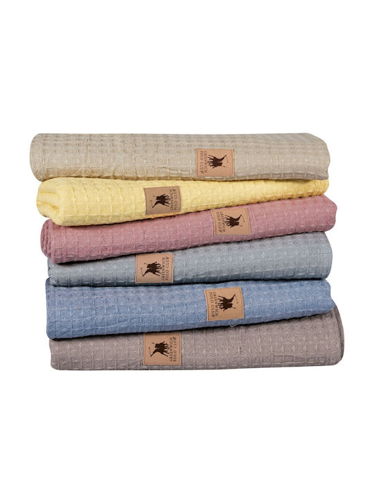 Greenwich Polo Club Blanket Nursery Swaddling Blankets 3401 Waffle Beige 80x110cm
