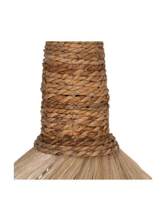 HomeMarkt Brown Boho Ceiling Light with Rope for E27 Socket 55x55cm