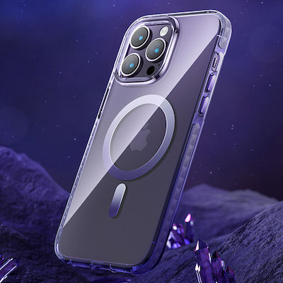 Kingxbar Ice Crystal Задна корица Силикон Silver (iPhone 14 Плюс)