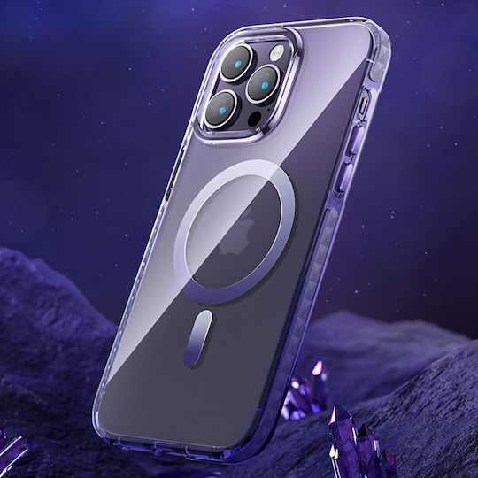 Kingxbar Ice Crystal Back Cover Σιλικόνης 0.3mm Γκρι (iPhone 14 Pro)