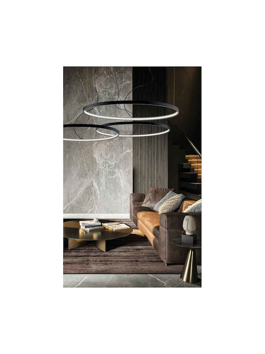 Viokef Verdi Pendant Light LED with Natural White Light Black