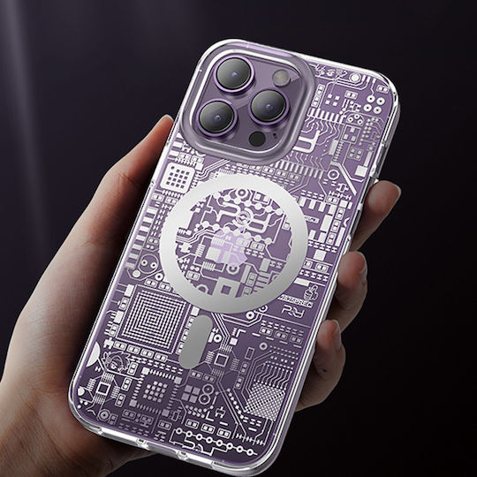 Kingxbar Geek Back Cover 0.3mm Silver (iPhone 14 Plus)