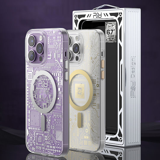 Kingxbar Geek Back Cover 0.3mm Silver (iPhone 14 Plus)