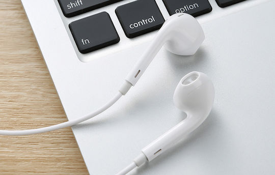 Mcdodo HP-6070 Earbuds Handsfree με Βύσμα USB-C Λευκό