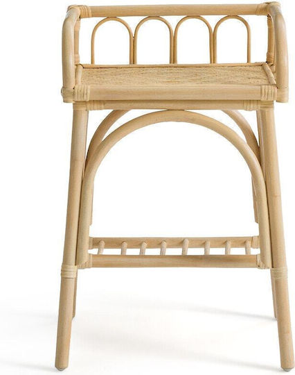 Albin Κομοδίνο Ξύλινο Μπεζ 41x37x59cm