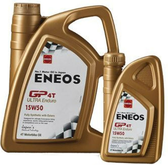 Eneos GP4T Ultra Enduro Motorradöl für Viertaktmotoren 15W-50 1Es