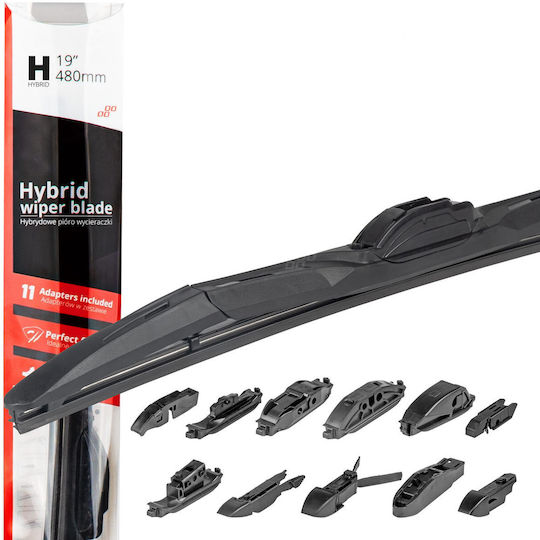 AMiO Hybrid Multi Connect Fahrer-Seiten Scheibenwischer 500mm