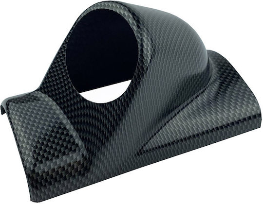 Auto Gs Prosport Car Column Single Instrument Mount 52mm Carbon Type