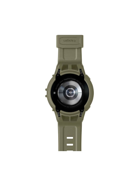 Spigen Rugged Armor ”Pro” Θήκη Σιλικόνης Vintage Khaki για το Galaxy Watch5 Pro