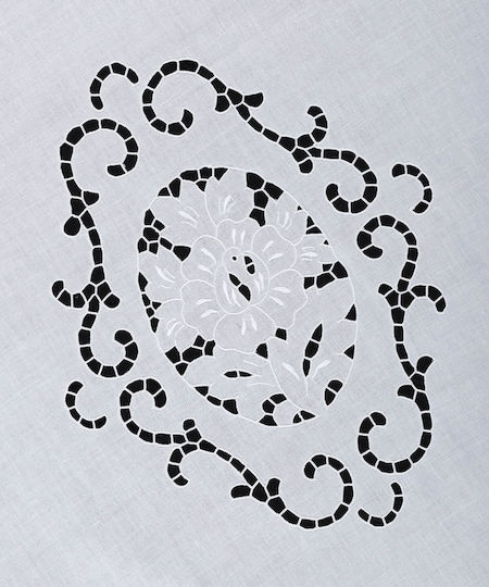 Silk Fashion 499 με Τούνελ Λευκή 200x300εκ.