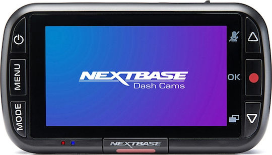 NextBase Camera DVR Auto 1080P cu Ecran 2.5" pentru Parbriz cu Autocolant