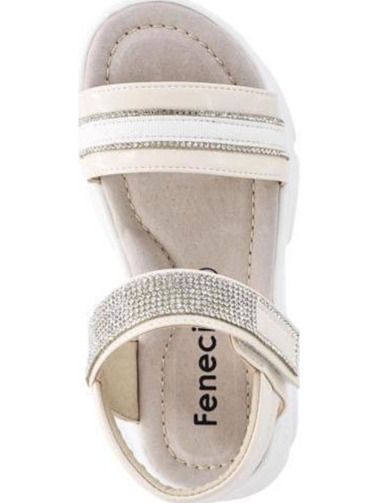 Kinder Sandalen Ecru