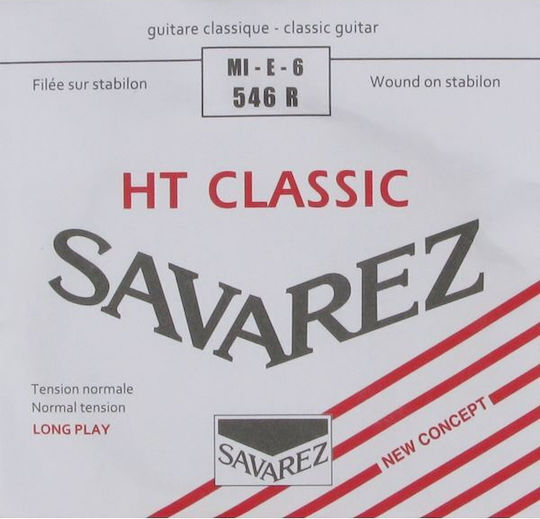 Savarez HT Classic E6 Normale Einzel Kohlenstoff Basssaiten