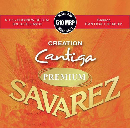 Savarez Creation Cantiga Prem Set of Carbon Classical Guitar Strings 29 - 43"