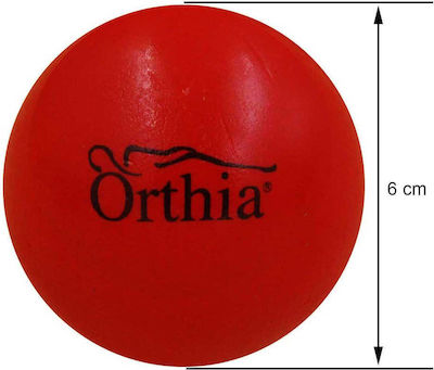 Orthia Übungsbälle Antistress 6cm in Rot Farbe